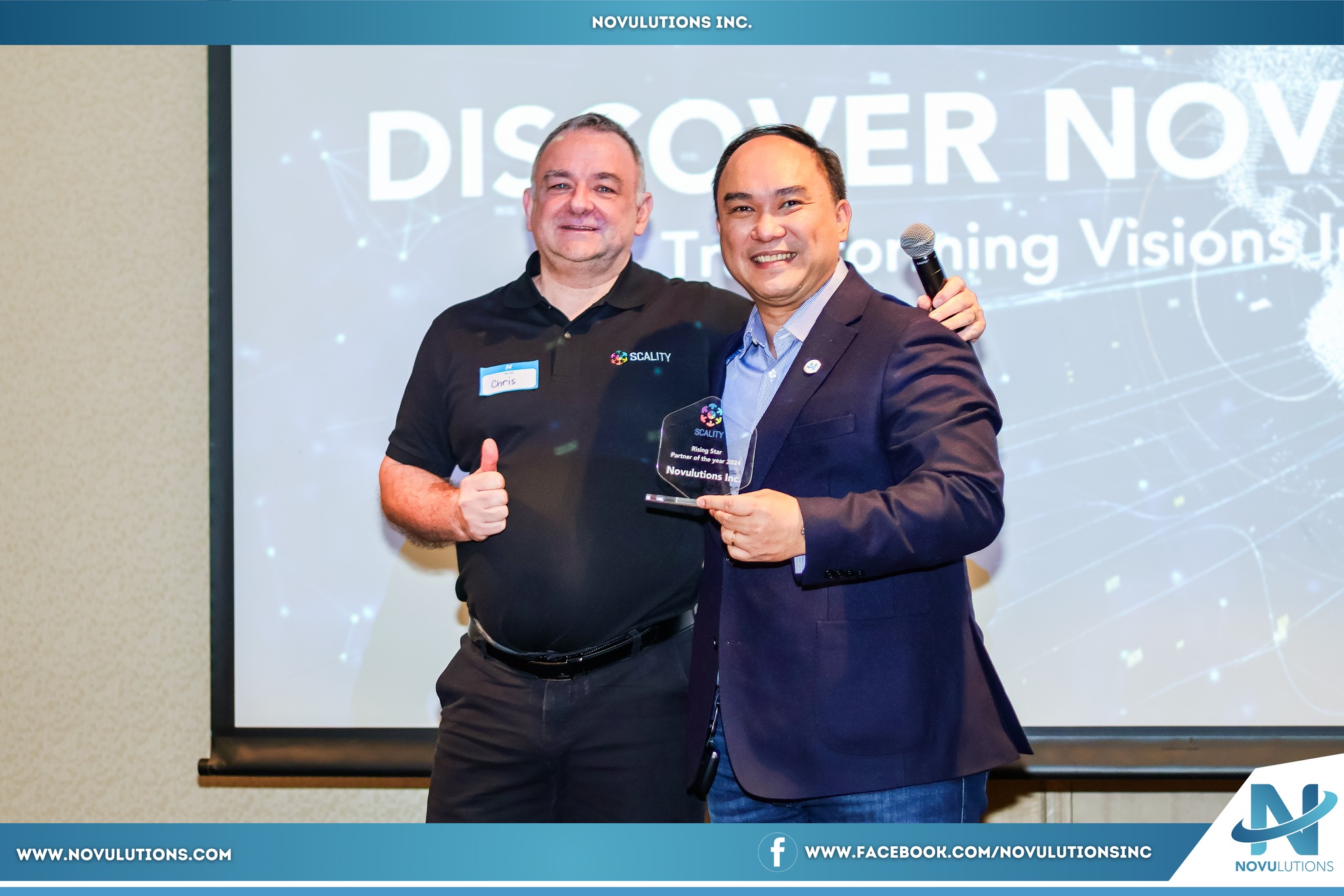 - Novulutions Honored with Scality’s 2024 Rising Star Partner Award -